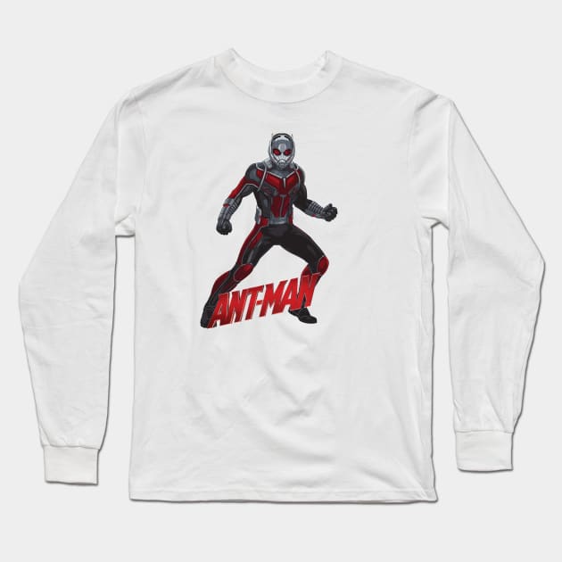 Ant-Man Long Sleeve T-Shirt by Zildareds